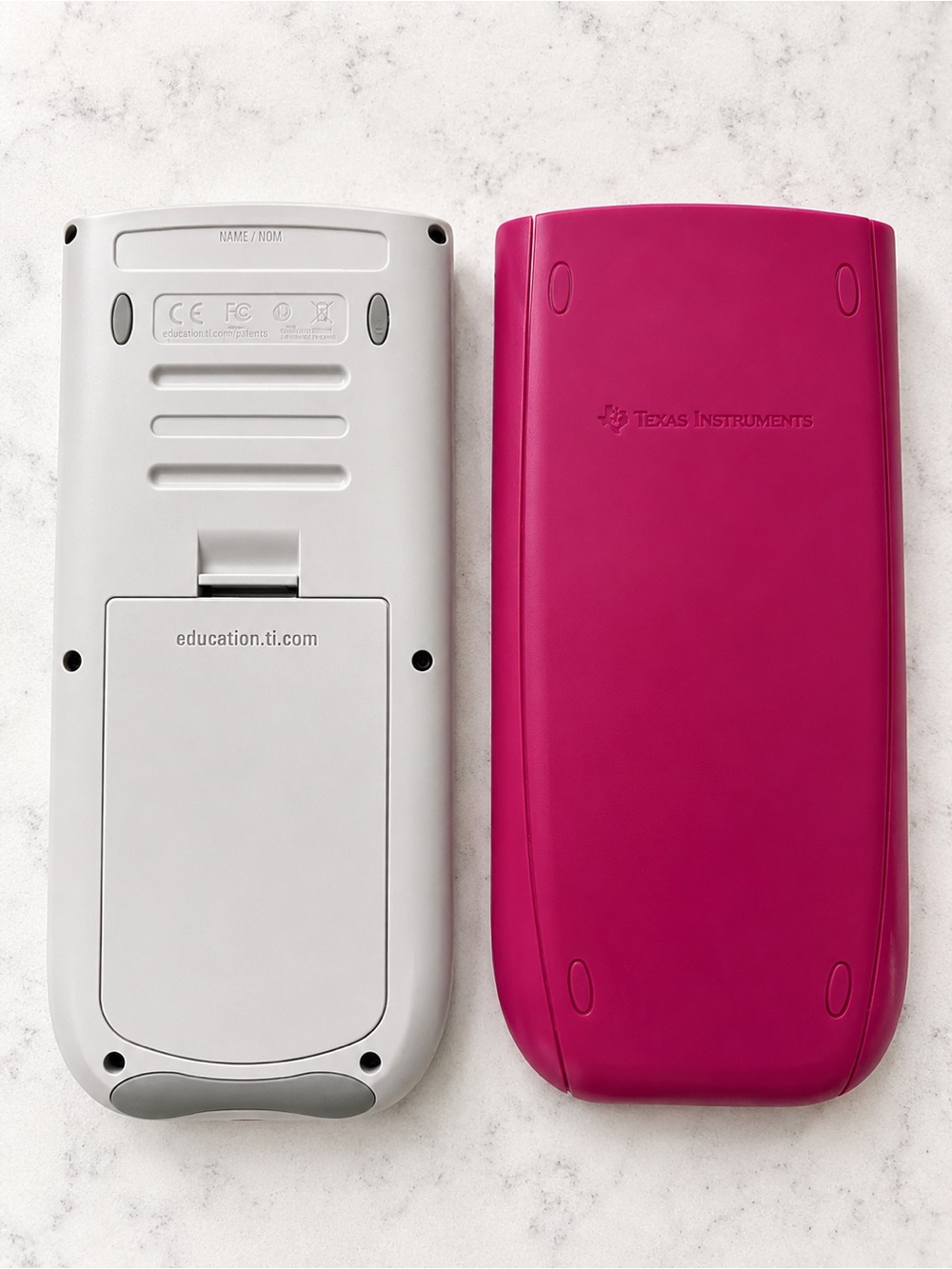 Texas Instruments Hot Pink Replacement Back Cover - Picture 2 of 2